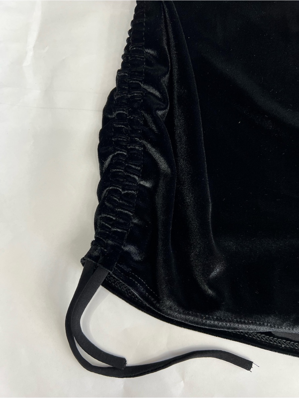 Velvet Mini Skirt - Picture 2 of 6